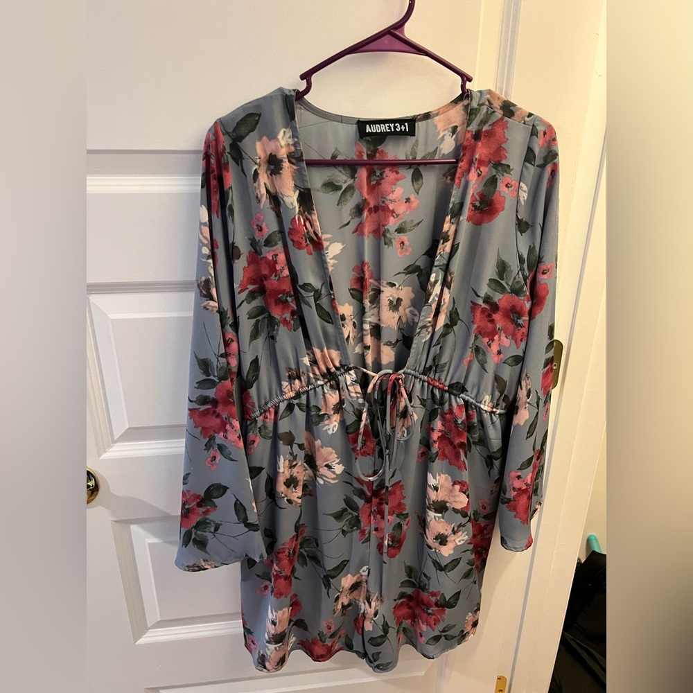 Dress Up Floral romper